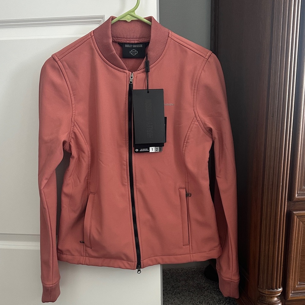 Harley-Davidson Women's Coral Bomber Jacket new with tags